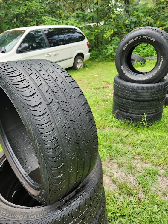 New Tires at Finish Line Tires